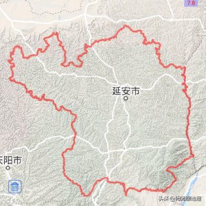 ​延安市哪个县最大(延安各区县建成区面积排名)