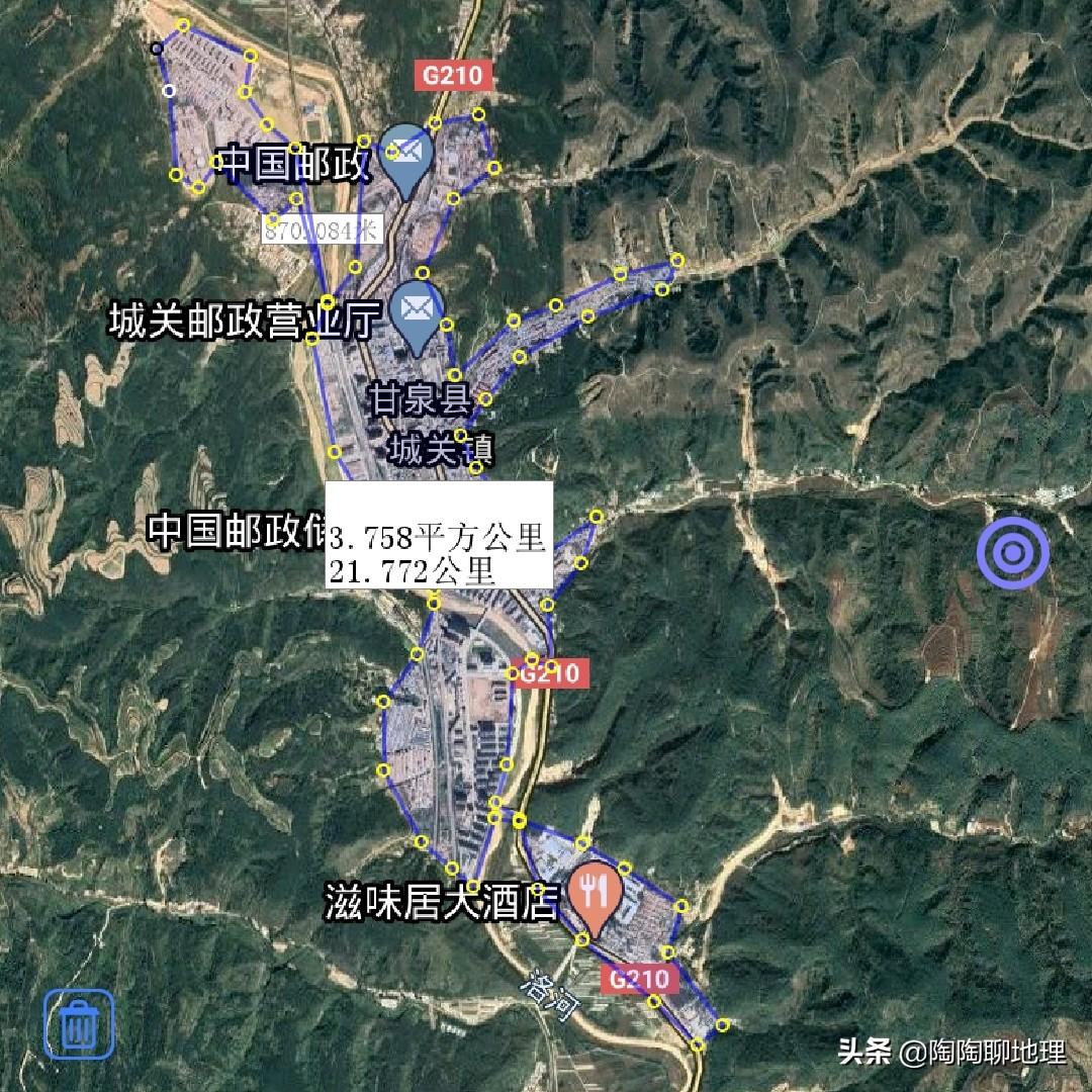 延安市哪个县面积最大()
