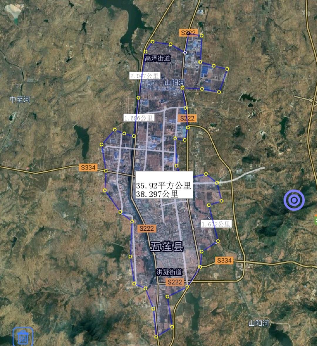 日照哪个县面积最大(日照市2区2县建成区排名)