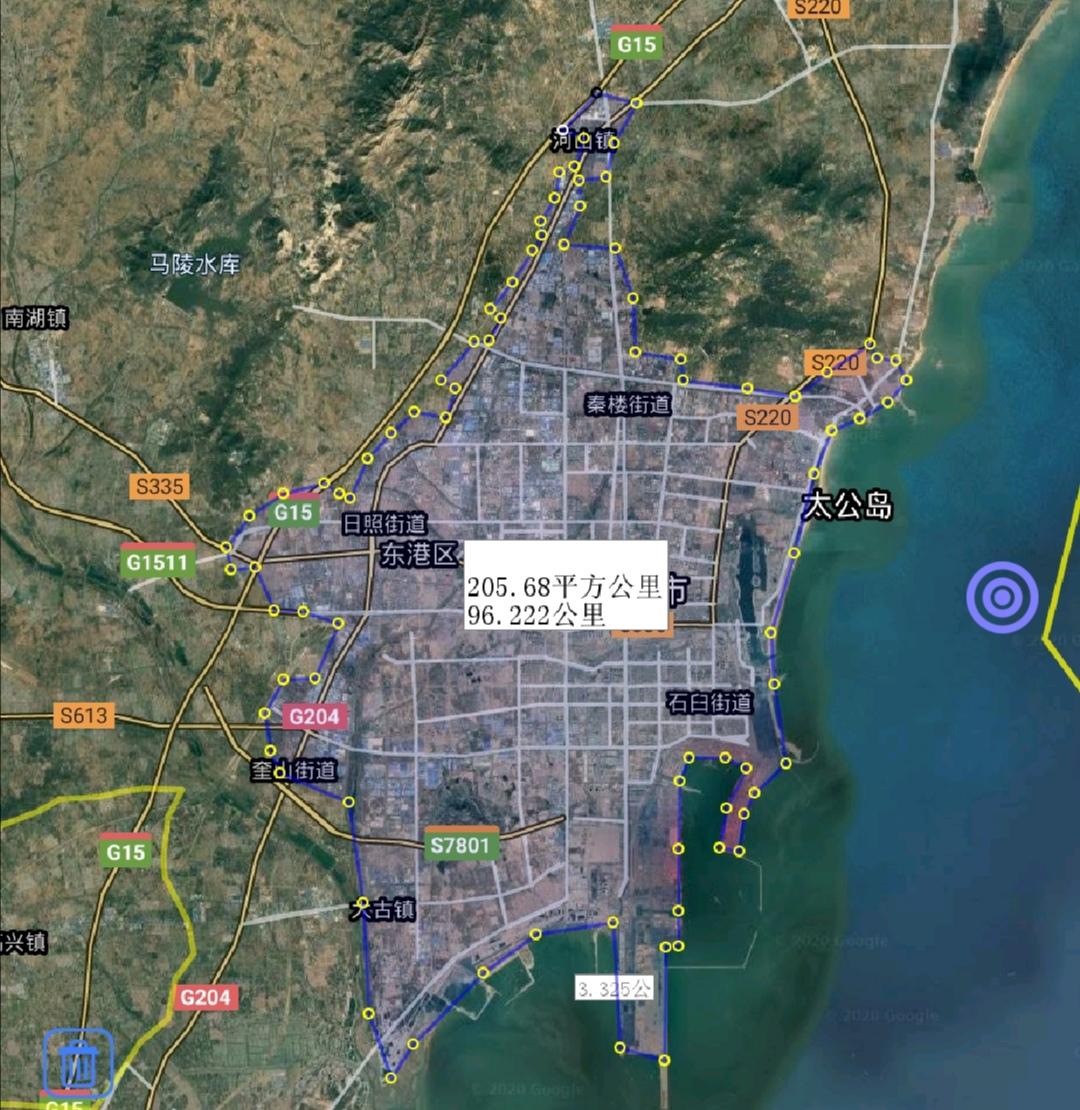 日照哪个县面积最大(日照市2区2县建成区排名)