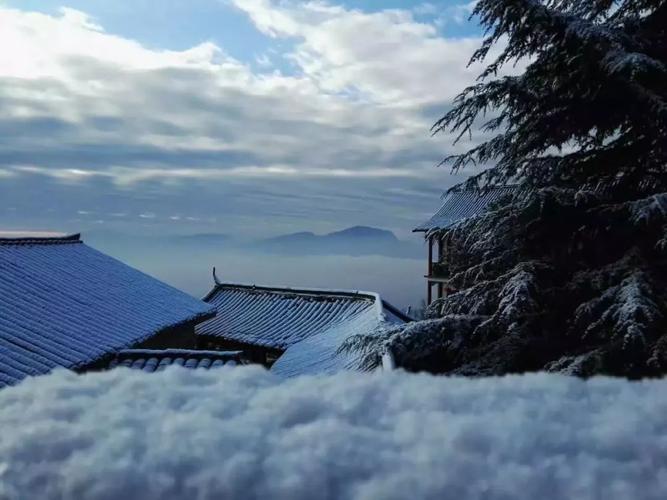 一、成都周边一日游看雪景