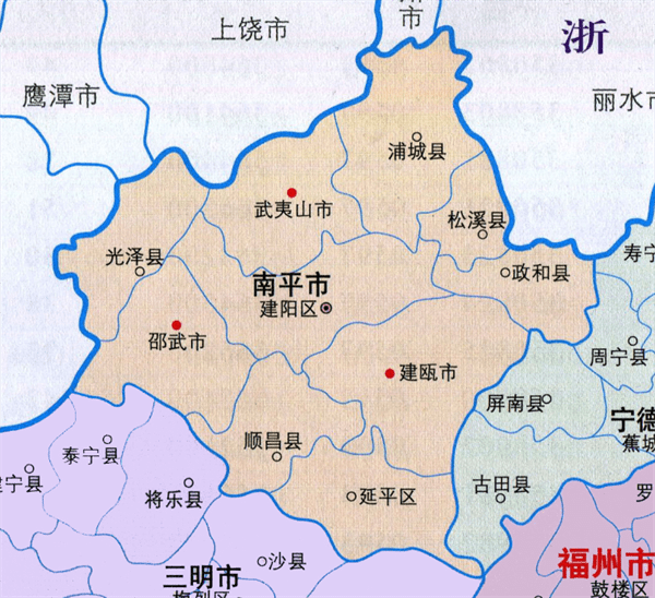 南平市有多少人口(南平市各县市人口排名)