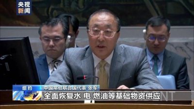 ​在安理会，用中文提醒：“请保持起码的尊重！”