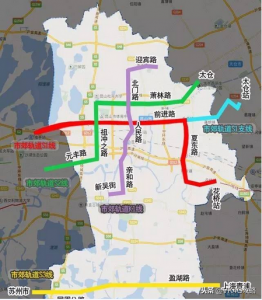 ​苏州市昆山市地铁规划，未来昆山将要有8条轨道交通线路！