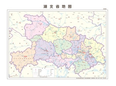 ​官方发布湖北省和武汉市最新高清地图，喜欢的朋友可以收藏下载
