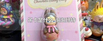​泡泡玛特吊卡什么意思 泡泡玛特吊卡怎么买