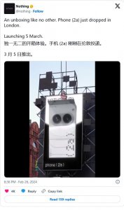 ​Nothing Phone（2a）手机官方预热，新渲染图曝光