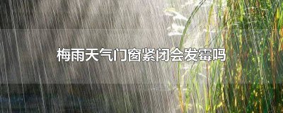 ​梅雨天气门窗紧闭会发霉吗视频 梅雨天开窗户会发霉吗