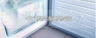 ​蝤蠓可以冷冻保存吗 0℃是冷藏还是冷冻