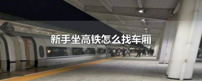 ​高铁上车怎么快速准确找到车厢 高铁如何找自己的车厢