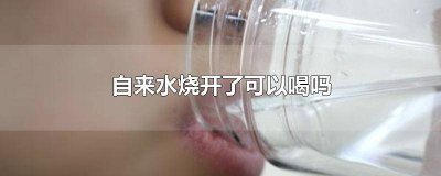​自来水烧开了能喝吗? 自来水烧开还能喝吗