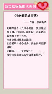 ​小说娱乐圈完结小说推荐（五本新完结的娱乐圈文推荐）