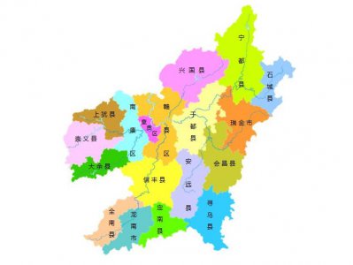 ​江西省赣州市有几个区几个县