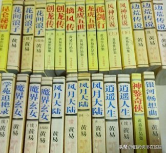 ​黄易的黄皮书有哪些（盘点下那些署名黄易的黄皮武侠小说）