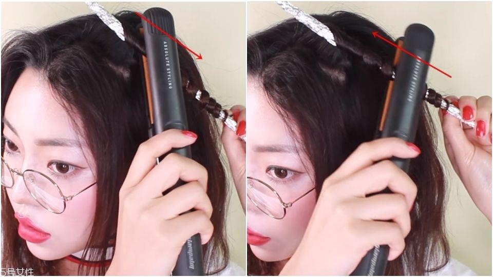 泫雅嬉皮卷发型教程 韩式嬉皮卷发型怎么弄