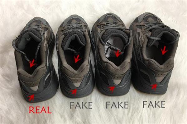 yeezy 700晶洞真假对比 椰子700晶洞宝藏真假鉴定
