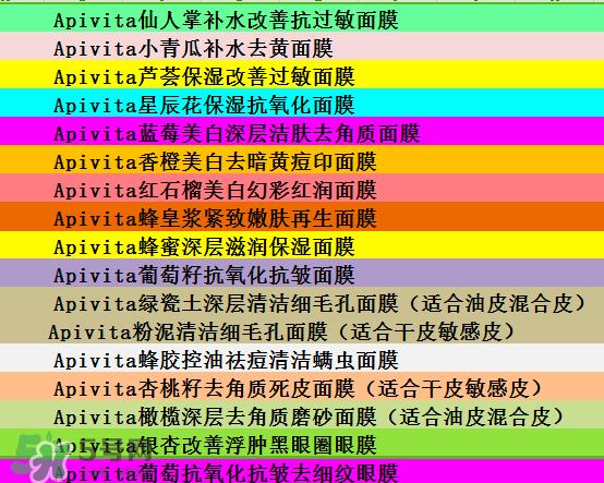 艾蜜塔面膜多少钱？apivita艾蜜塔面膜价格