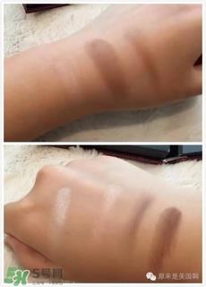 kevyn aucoin修容粉试色 KA修容粉试色图