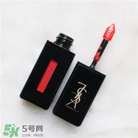 圣罗兰黑胶唇釉色号 ysl黑胶试色