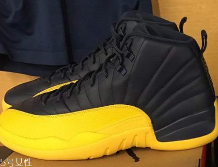 air jordan 12密西根球队配色发售时间_价格