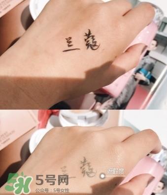 兰蔻小粉盒气垫真假辨别