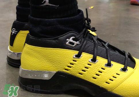solefly联名air jordan 17 low lightning发售时间_实物上脚效果