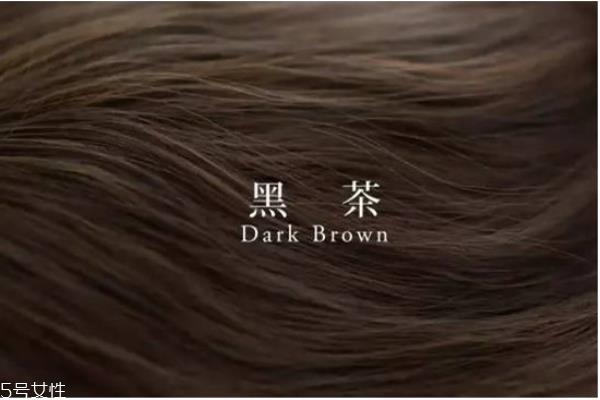 黑茶色适合什么肤色 黑茶色配方