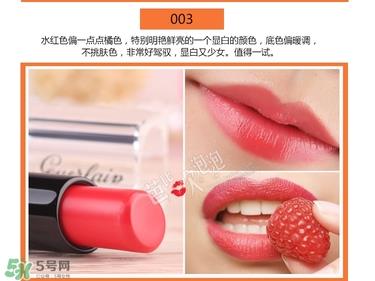 娇兰小黑裙唇膏色号_娇兰小黑裙唇膏试色图合集