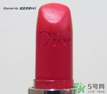 dior迪奥烈艳蓝金999试色图片 迪奥烈艳蓝金唇膏999怎么样