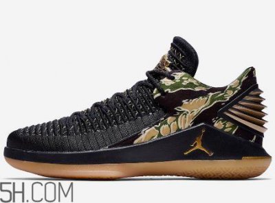 ​air jordan 32 low tiger camo虎纹迷彩发售时间_实物曝光