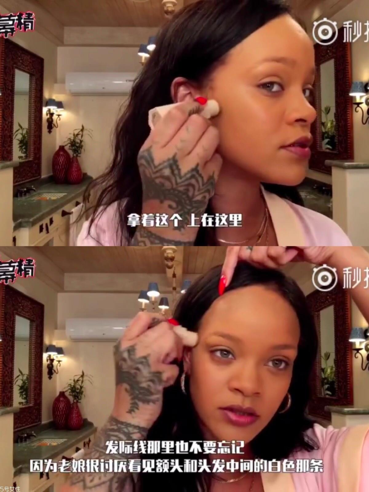 rihanna最新美妆教程详细步骤 rihanna美妆教程什么牌子