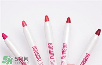 ​bobmiki蜡笔口红色号 bobmiki蜡笔口红试色