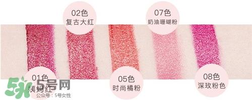 bobmiki蜡笔口红色号 bobmiki蜡笔口红试色