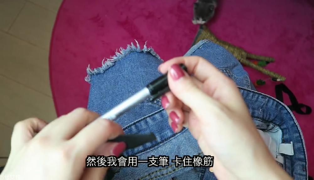 牛仔裤腰围大了可以改小吗 贴身牛仔裤教学