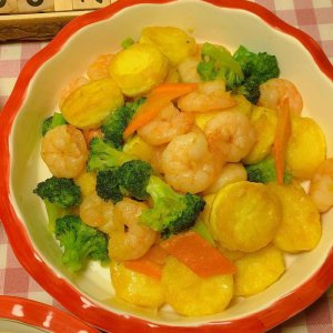 ​三鲜日本豆腐：好看又好吃，营养丰富，小朋友的家常菜！