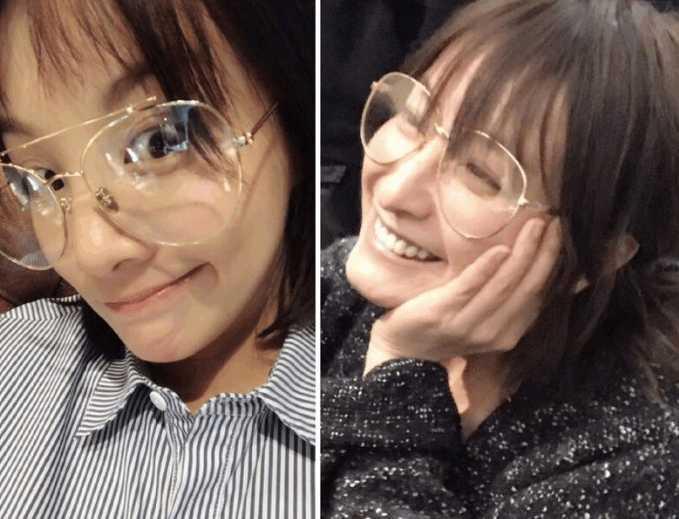 章龄之微博晒照撞脸吴昕，如今同框似双胞胎