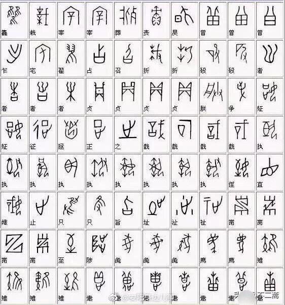 甲骨文全文对照