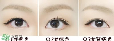 ​梦妆眼线膏怎么样？梦妆眼线膏色号试色