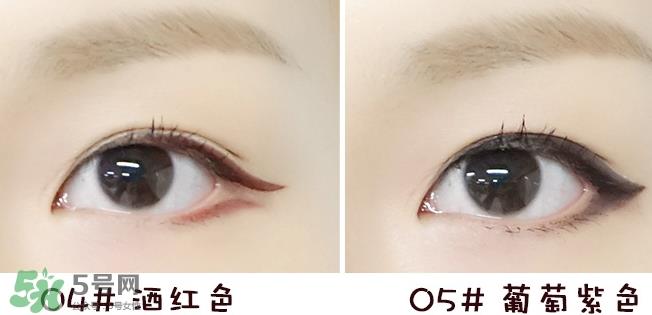 梦妆眼线膏怎么样？梦妆眼线膏色号试色