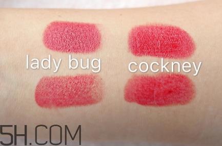 mac ladybug和chili哪个好看_试色对比