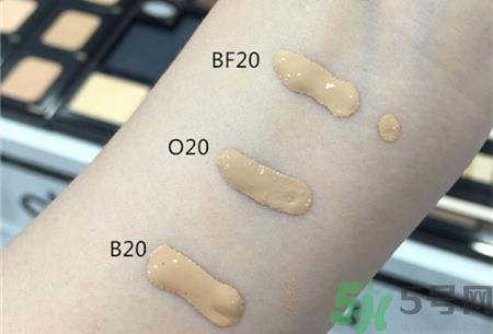 肌肤之匙cpb钻光粉底液色号 肌肤之匙cpb钻光粉底液试色图