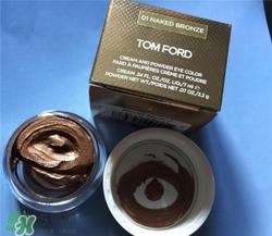 tom ford双层眼影膏色号 tf双层眼影膏试色