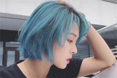​天使蓝头发怎么染 天使蓝掉色后变什么色