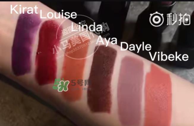 nars2017惹火唇膏色号 nars2017惹火唇膏试色