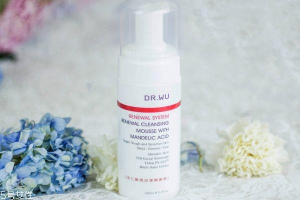 dr.wu杏仁酸洁颜慕斯好用吗 dr.wu杏仁酸亮白洁颜慕斯