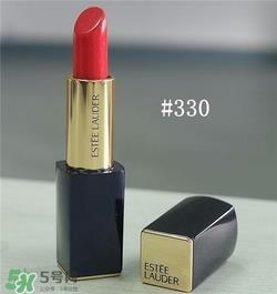 雅诗兰黛envy330试色 雅诗兰黛倾慕唇膏330试色图