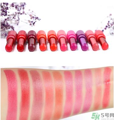 梦妆oil shine唇膏色号 梦妆oil shine唇膏试色