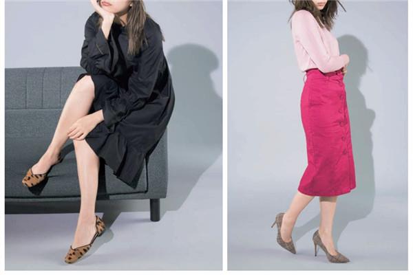女生秋冬鞋子搭配衣服图片