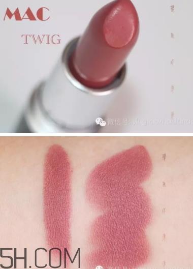 mac twig玫瑰豆沙色 mac twig试色