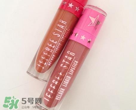 jeffree star液体唇膏色号_jeffree star液体唇膏试色图